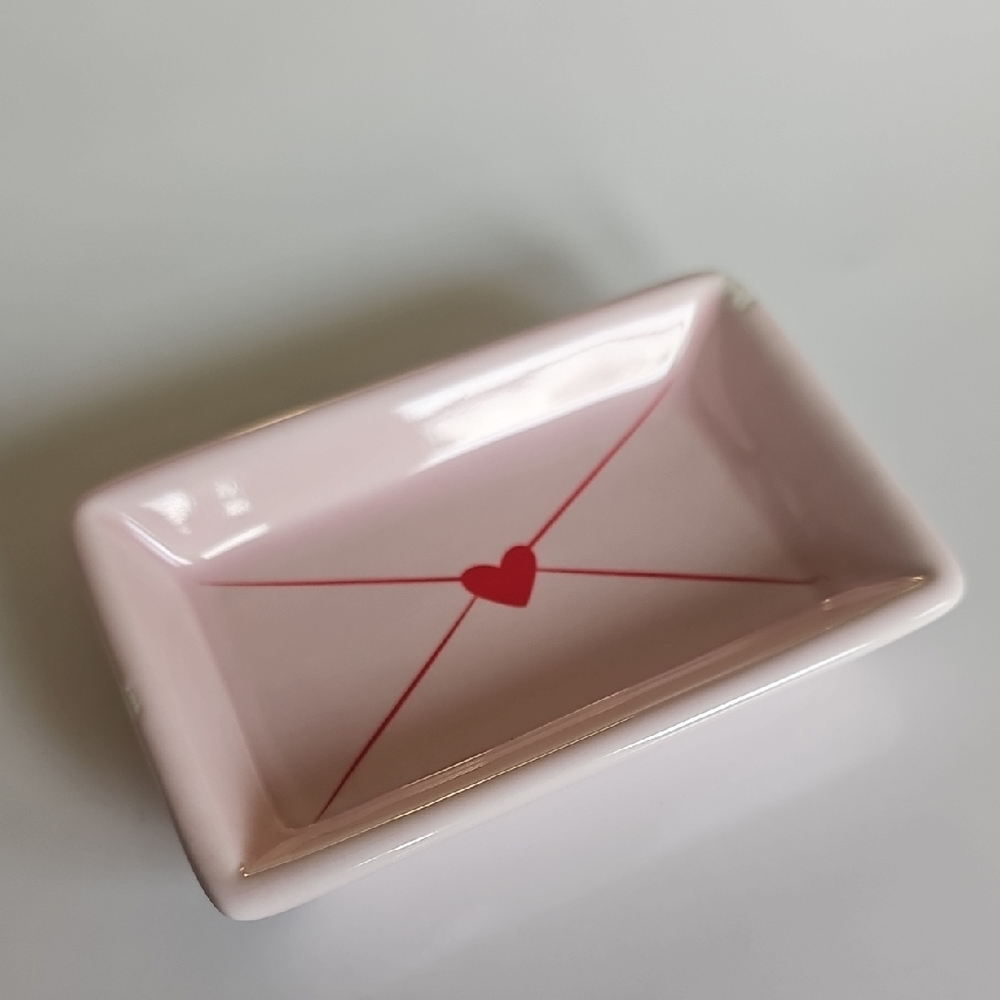Last Chance!❤️ Pink and Red Heart Trinket Dish